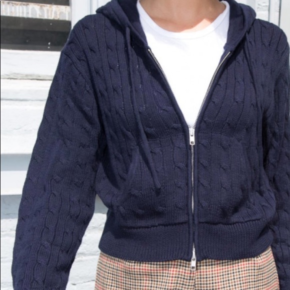 Crystal Knit Hoodie 